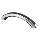 Whitecap 9" Stainless Steel Grab Handle with UV-Resistant Black Vinyl Inlay [S-7104]