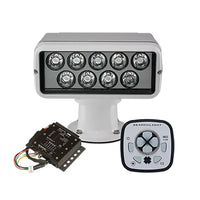 ACR RCL-100 LED White Searchlight w/URP-103 Wired Point Pad  URC-104 Master Controller [1978]
