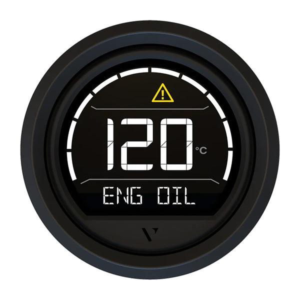 Veratron VL Digital 52 w/Triangular Black Bezel [B00205701]