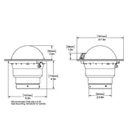 Ritchie SS-5000 SuperSport Compass - Flush Mount - Black [SS-5000]