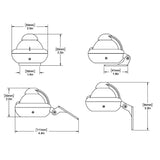 Ritchie X-10-A RitchieSport Automotive Compass - Bracket Mount - Gray [X-10-A]