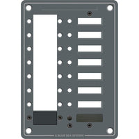 Blue Sea 8087 8 Position DC C-Series Panel - Blank [8087]