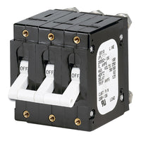 Paneltronics 'C' Frame Magnetic Circuit Breaker - 100 Amp - Triple Pole - White [206-136]