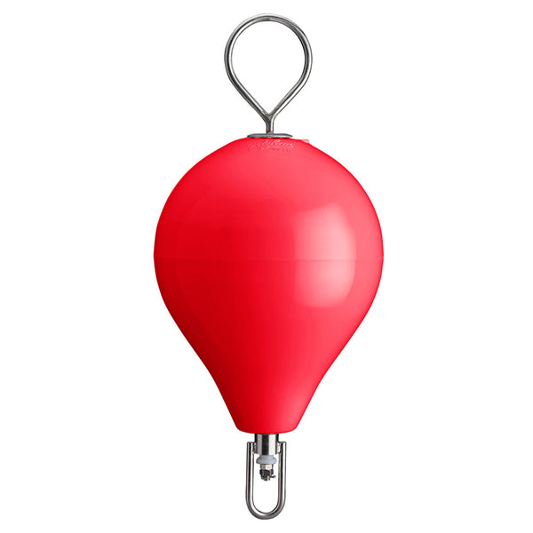 Polyform 13.5" CM Mooring Buoy w/SS Iron - Red [CM-2SS-RED]