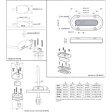 Scanstrut DS-Multi Vertical Cable Seal [DS-MULTI]