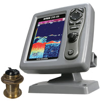 SI-TEX CVS-126 Dual Frequency Color Echo Sounder w/B60 12 Transducer B-60-12-CX [CVS-1266012]