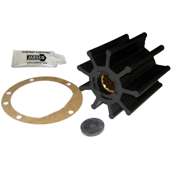 Jabsco Impeller Kit - 9 Blade - Nitrile - 3-3/4" Diameter x 3-1/2" W, 1" Shaft Diameter [6760-0003-P]