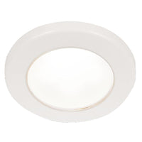 Hella Marine EuroLED 75 3" Round Screw Mount Down Light - White LED - White Plastic Rim - 24V [958110111]