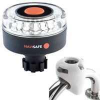 Navisafe Navilight 360 2NM w/Navibolt Base  Rail Mount - White [042KIT3]