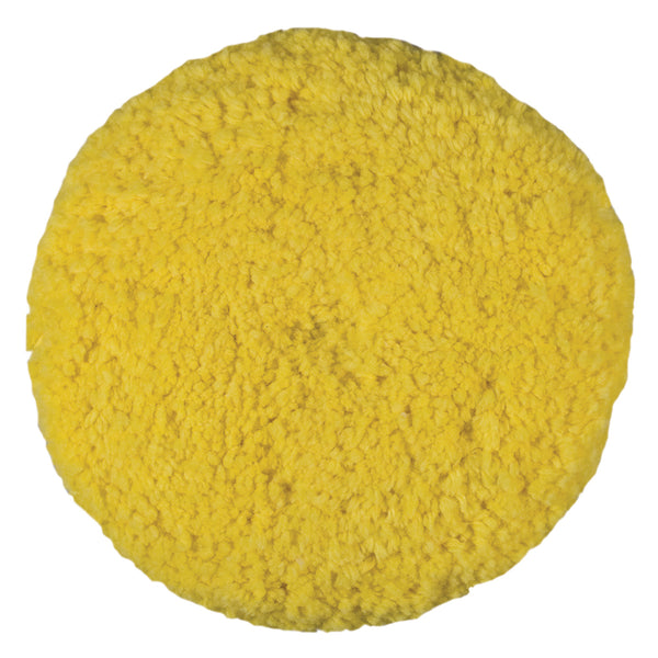 Presta Rotary Blended Wool Buffing Pad - Yellow Medium Cut - *Case of 12* [890142CASE]