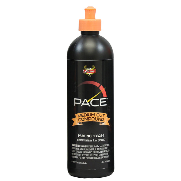 Presta PACE Medium Cut Compound - 16oz - *Case of 6* [133216CASE]