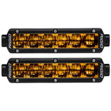 RIGID Industries 6" SR-Series SAE Compliant Fog Light - Black w/Yellow Light [906704]