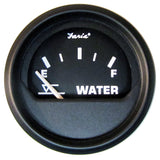 Faria Euro Black 2" Tank Level Gauge - Potable Water [12830]