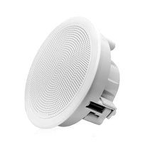 Fusion FM-F65RW FM Series 6.5" Flush Mount Round Marine Speakers - White Grill - 120W [010-02299-00]