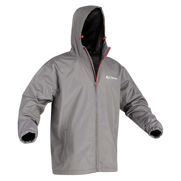 Onyx Essential Rain Jacket - Large - Grey [502900-701-040-22]