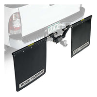 ROCK TAMERS 3" Hub Mudflap System - Matte Black/Stainless [00112]